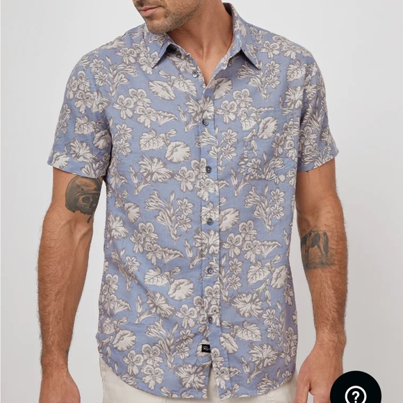 Rails Carson shirt in rustic flowers size XL - Picture 4 of 9